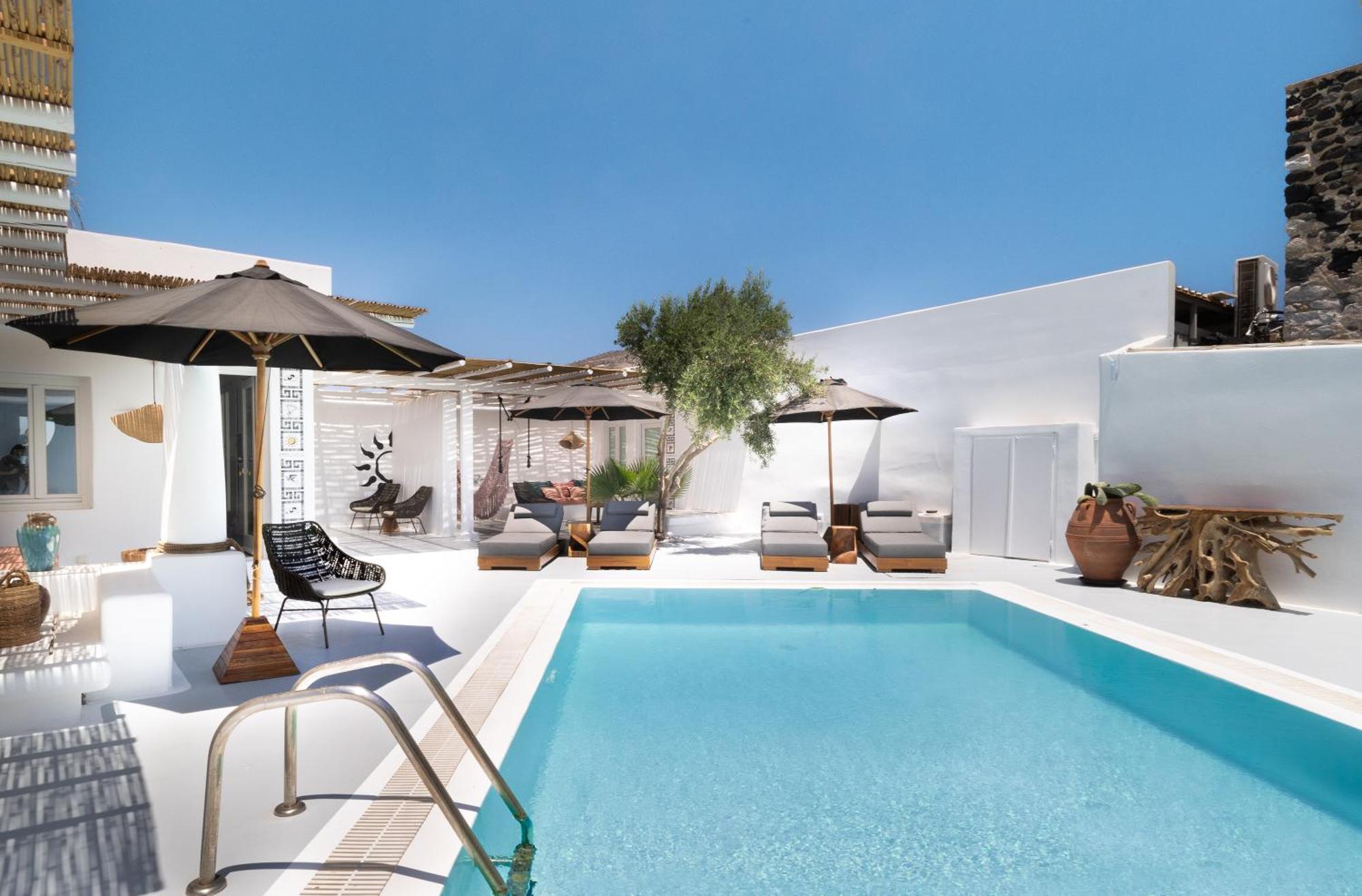 Frati Villas Beachfront Perivolos  Eksteriør billede