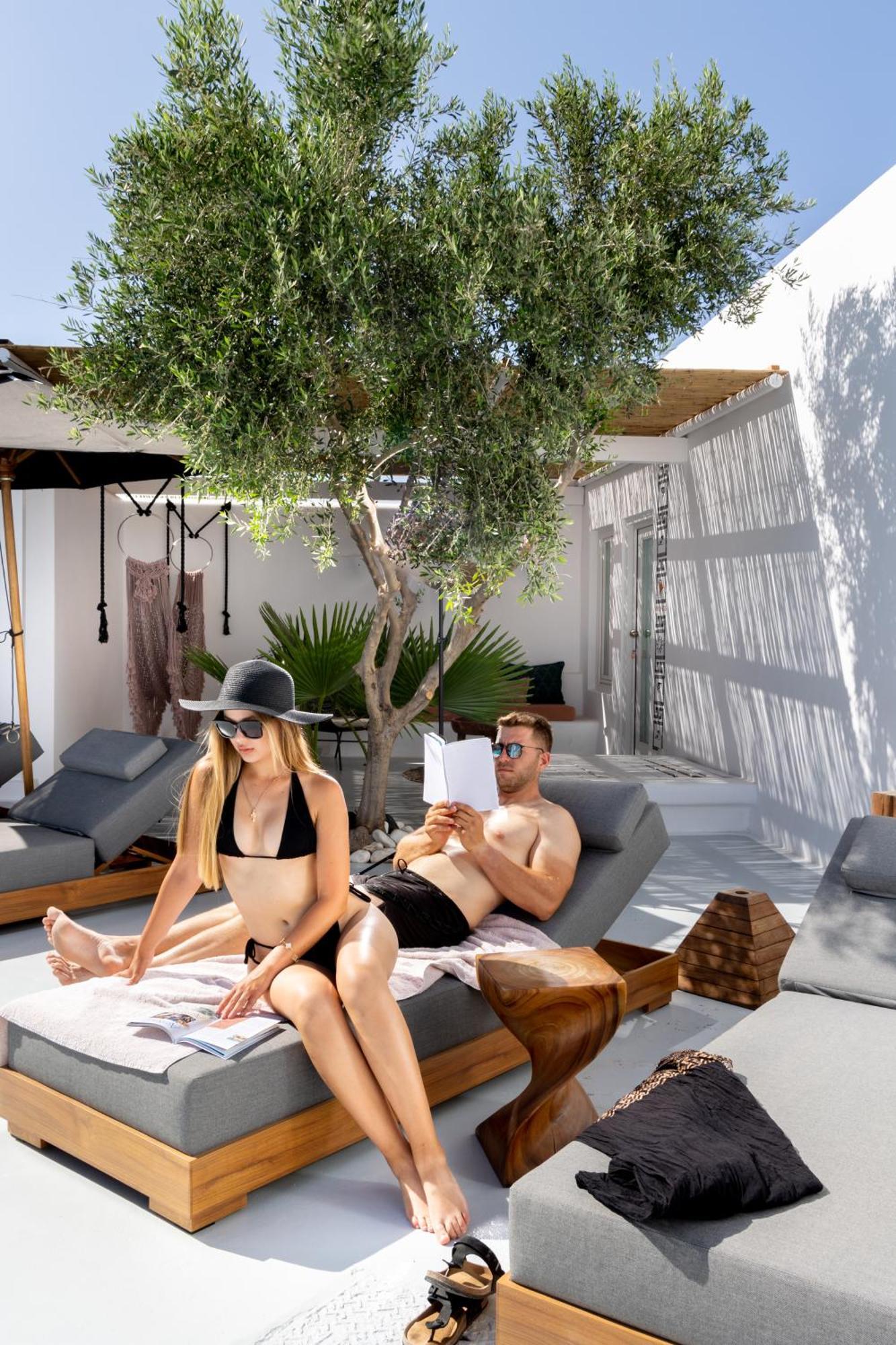 Frati Villas Beachfront Perivolos  Eksteriør billede